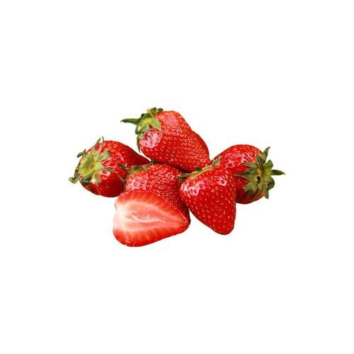 Fresh Strawberries at zucchini